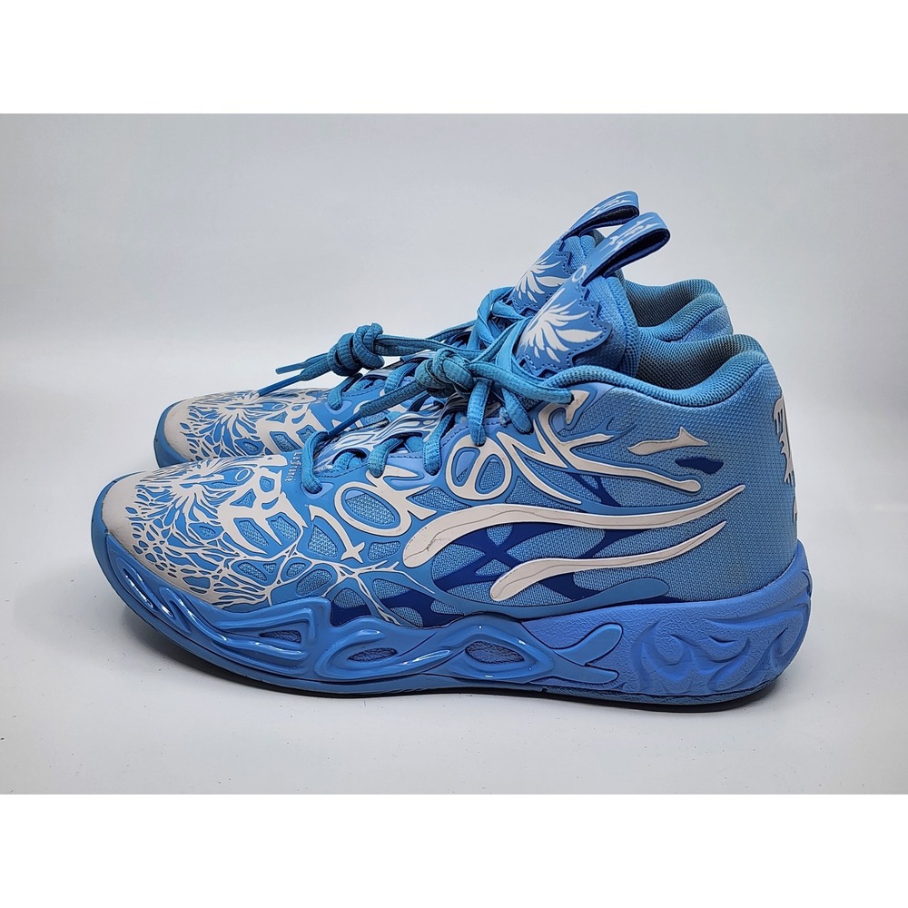 Puma MB.03 LaFrance Blue Basketball Shoes LaMelo Ball 310775-01 Kids Size 5Y